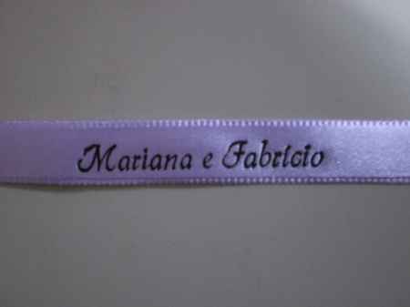 Fitas de cetim