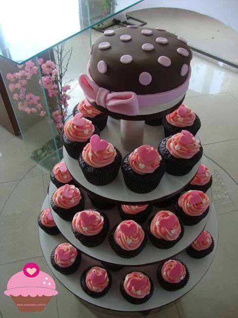 Bolo cupcake