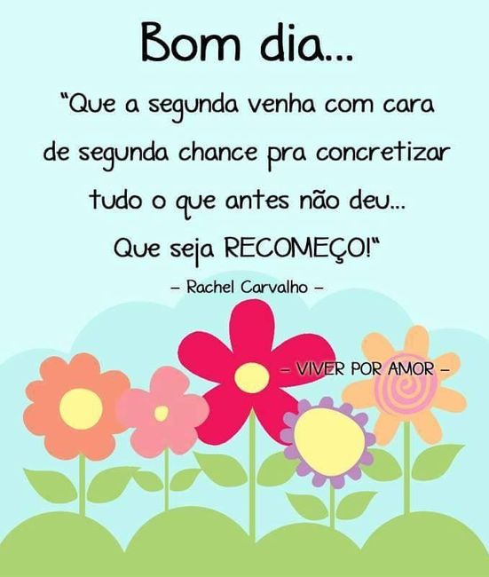 Bom dia em festa