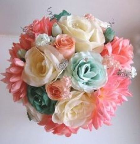 Ramo coral e menta