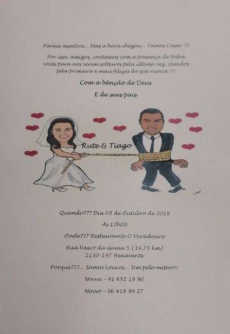 Convites de casamento - 4