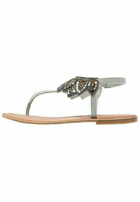 Sandalias de noiva rasas - 3