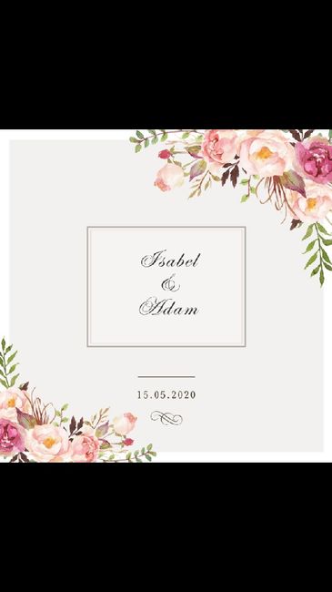 e os convites 😉 - 2