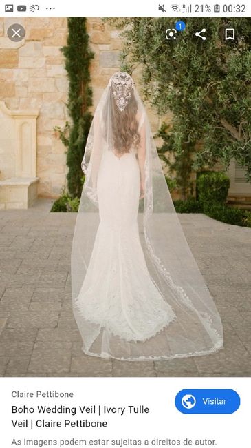 Inspiração véu boho - 1