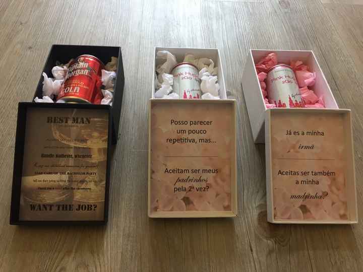 Convites para padrinhos - 1