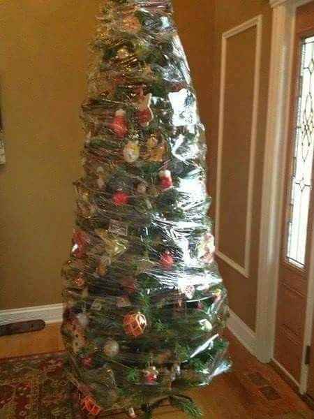 Arvore de natal em segurança - 1