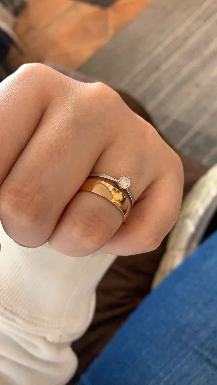 No meu carrinho nupcial adiciono.... ESTAS ALIANÇAS! - 1