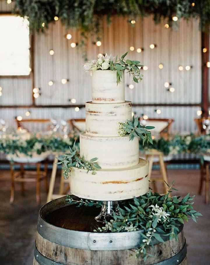 O bolo de casamento: primavera ou verão? - 1