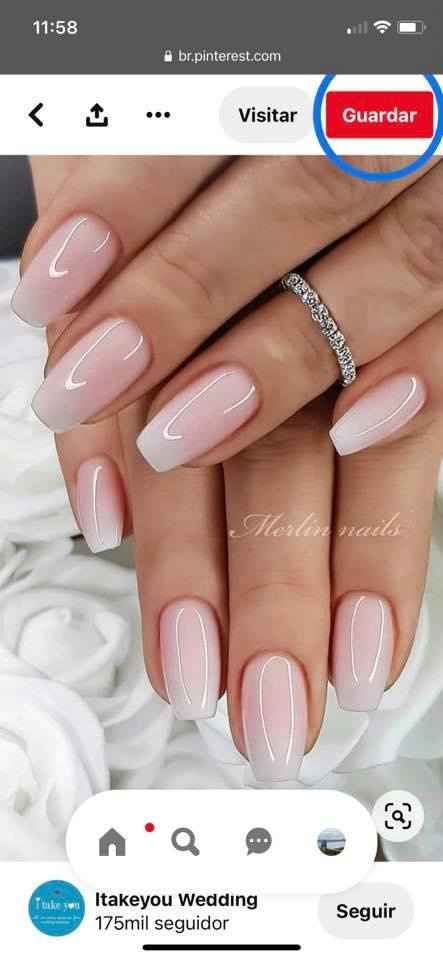 Manicure francesa ou de outra cor? - 1