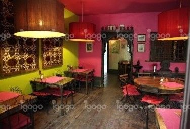 Uma das salas interiores