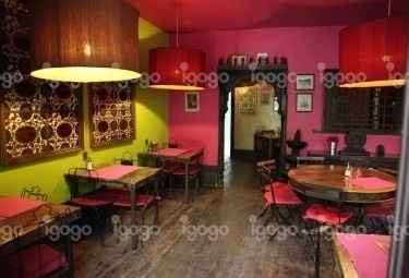 Uma das salas interiores