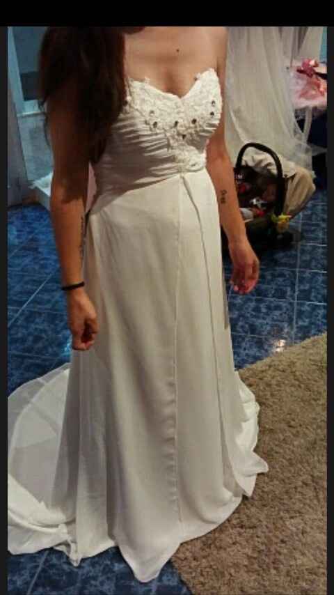 Vestido noiva low cost urgente - 1