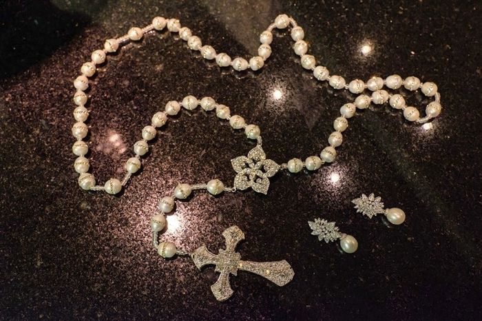 Terço de noiva moderno 