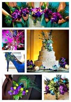 Várias inspirações tema "pavão "