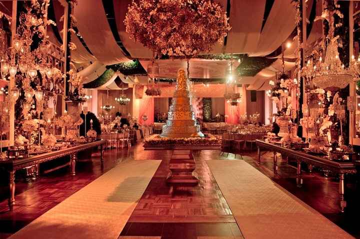 Vista geral  da sala de doces