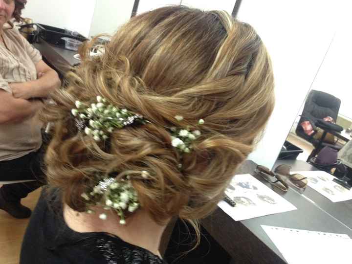 Penteado escolhido - 1