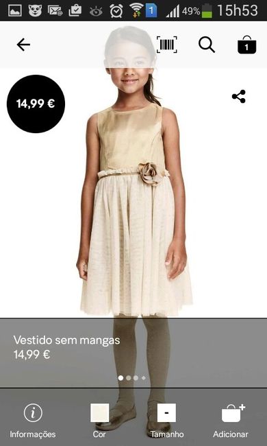 Vestido para menina das alinaças - 4