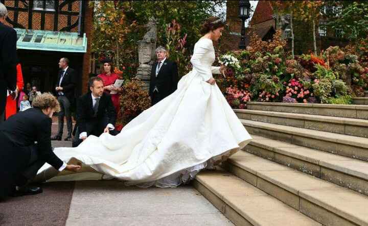 Casamento real Eugenie de Inglaterra 👸💒 - 3