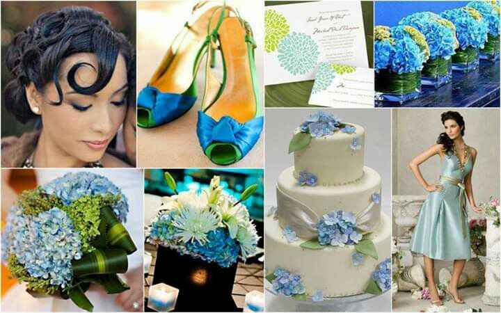 Mês de Novembro - Azul e verde - 3