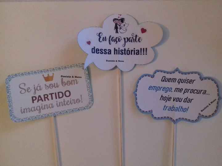 Está pronto as minhas Placas de Photobooth 📷 - 5