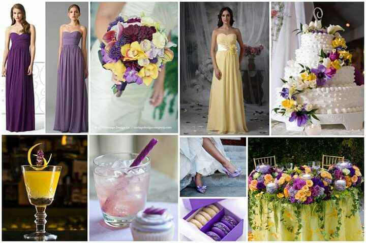 Mês de Fevereiro - Roxo e Amarelo💜💛 - 1