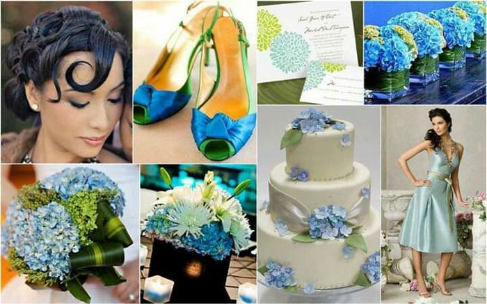 Mês de Novembro - Azul e verde - 3