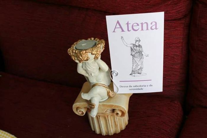 Mês de Janeiro - Branco + Tema Mitologia grega 23