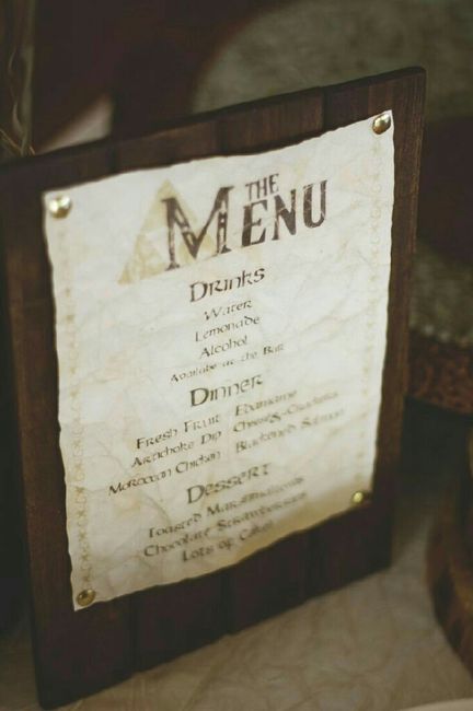Tema de casamento - época medieval - 3