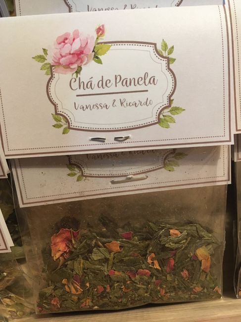 Chá de Panela - lembranças check ✔️ - 3
