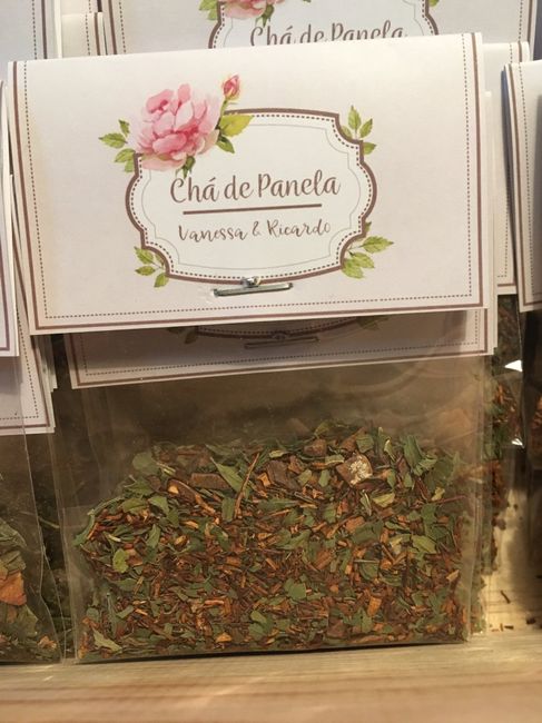 Chá de Panela - lembranças check ✔️ - 4