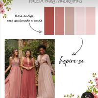 Qual cor escolher para vestidos de damas e madrinha? - 1