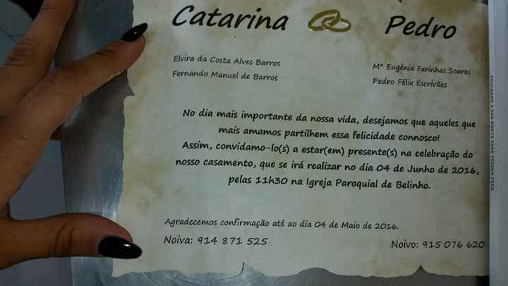 Convites - 2