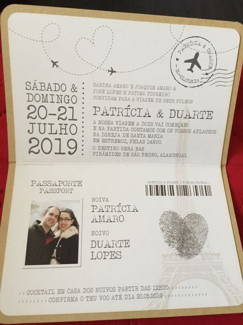 Convites de casamento - 4