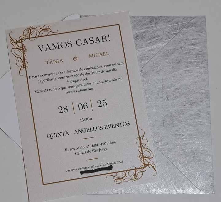 Começou a entrega dos convites 😊 - 2