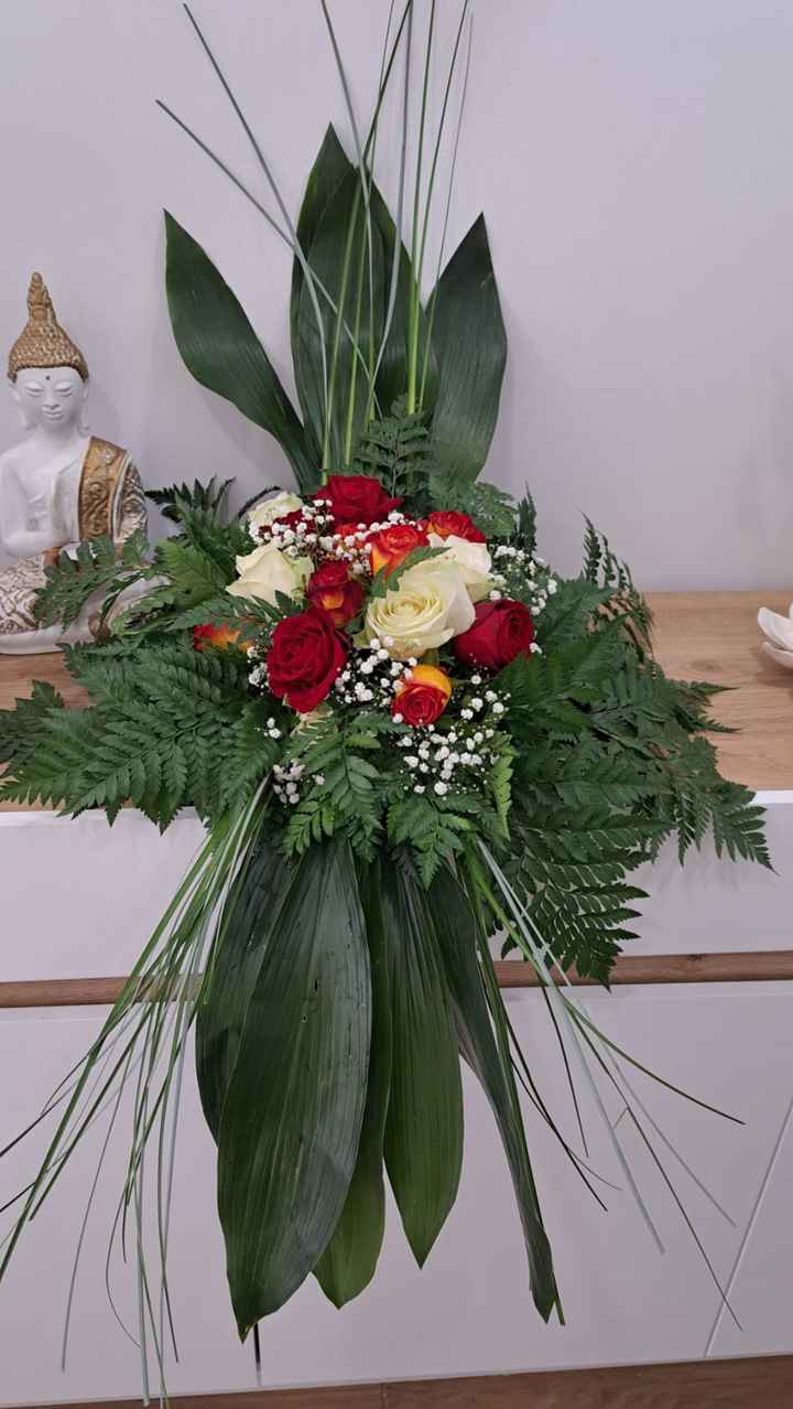 a poucas horas do casamento e a arte floral pronta💪 - 3