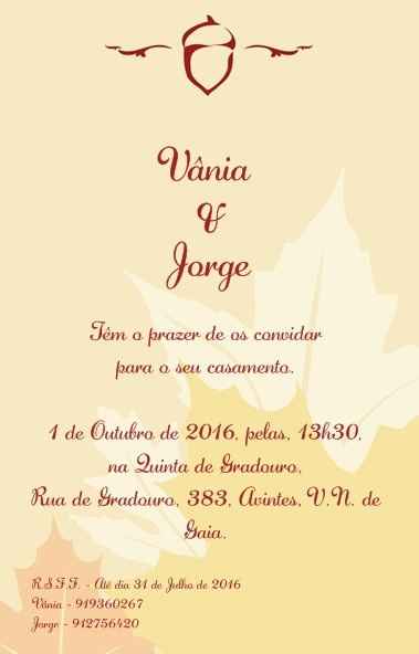 Convite frente