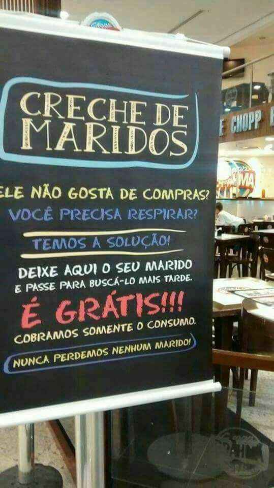 Creche para os maridos .. lool - 1