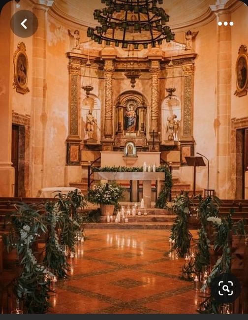 Decoração caminho altar 2