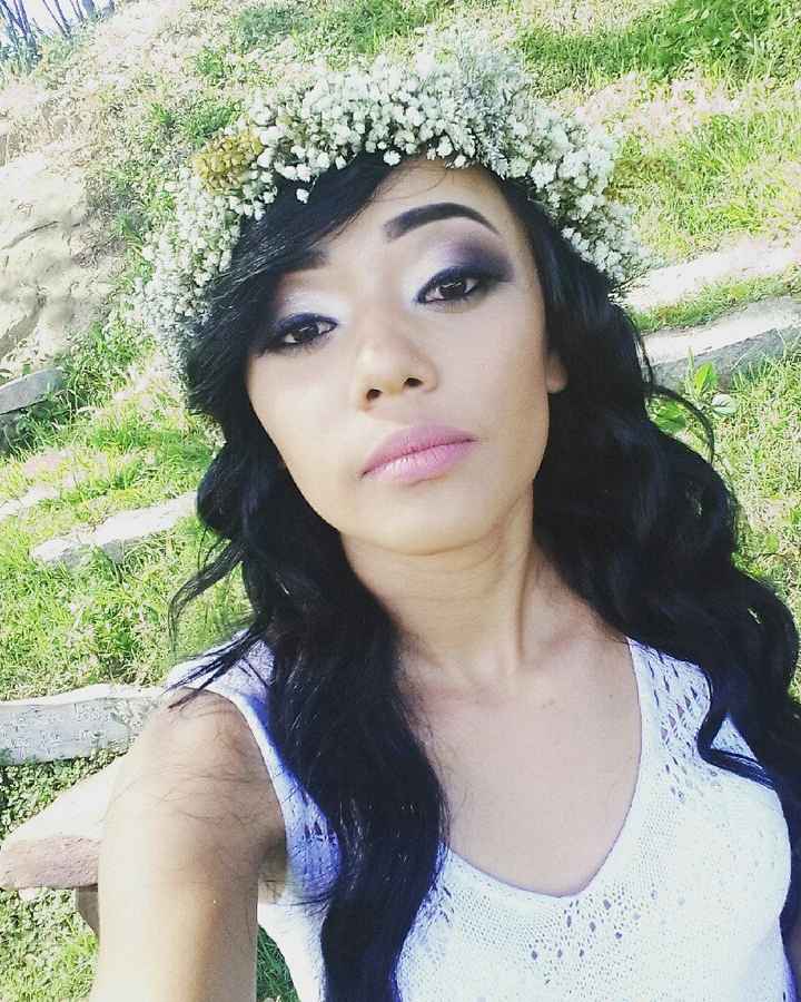 Minha make para fotos pré wedding - 1