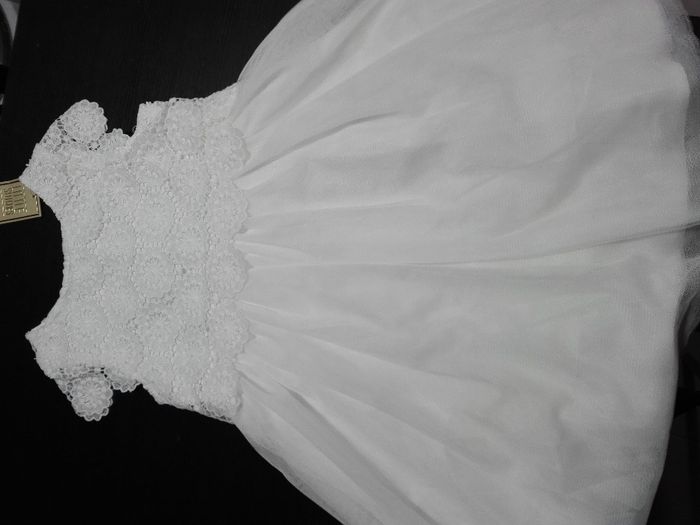 Vestido da menina das alianças