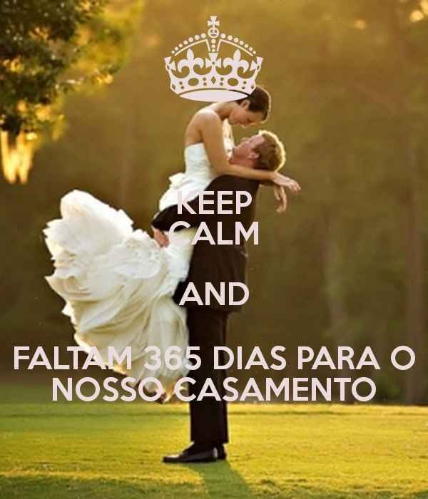 FALTAM APENAS 365 DIAS