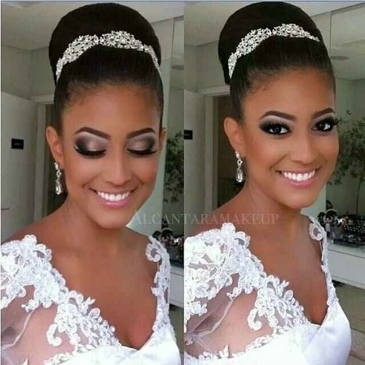 Noiva crespa a procura de penteado - 5