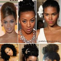 Noiva crespa a procura de penteado - 2
