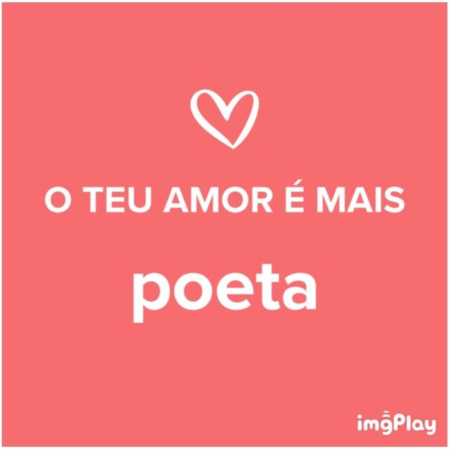 o meu amor amor é mais... - 1