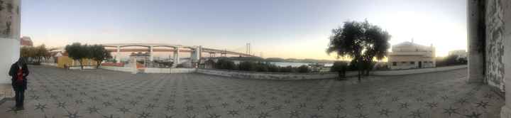 Vista Panorâmica ao da Capela ao por do sol