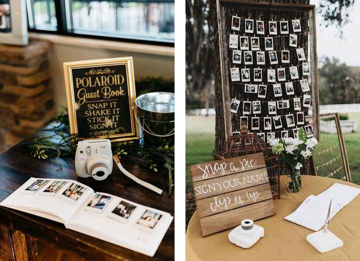 Manualidades (44): Livro de Honra com fotos Polaroid – dicas de quem já casou - 1