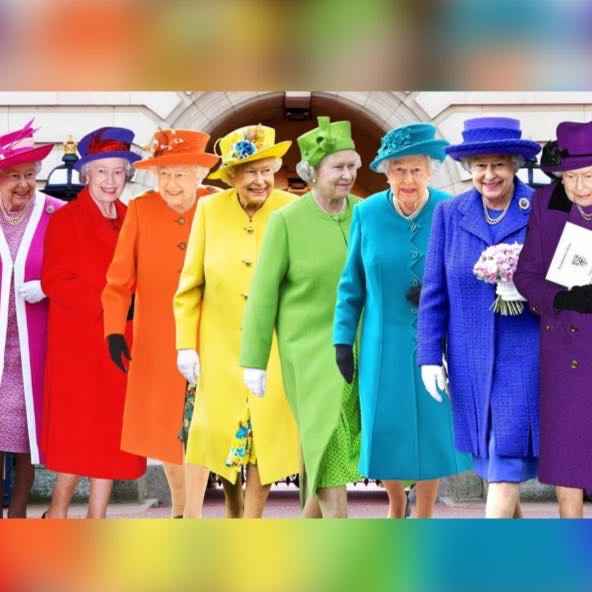 O Arco-íris invade a Comunidade 🌈 Inspirações com Verde-água na Família Real Inglesa 👑🇬🇧 - 1