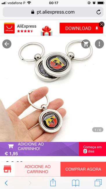 Brindes para tema carros e motas - 2
