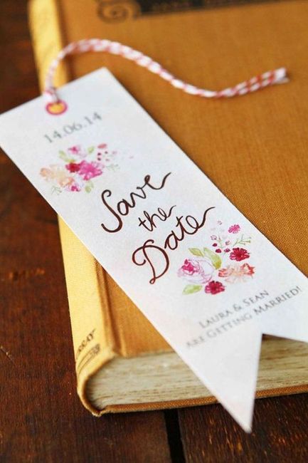 Manualidades (2): Save the Date 2