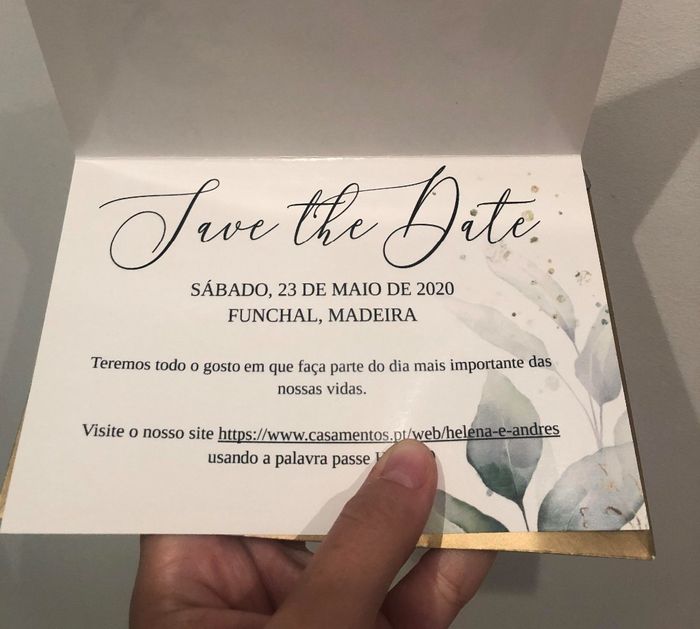 Manualidades (2): Save the Date 5
